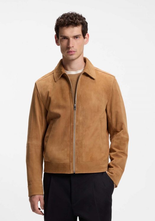 BOSS Suede Δερμάτινο Malbano7 - 50563869 260 Brown