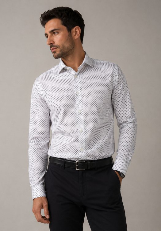 BOSS Πουκάμισο HANK - 50567195 255 Dark Beige