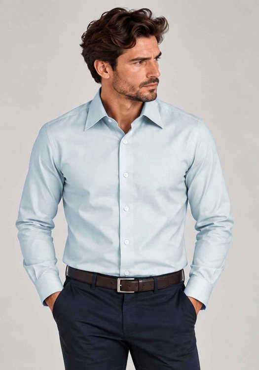 BOSS Πουκάμισο H Joe - 50567458 450 Pastel Blue