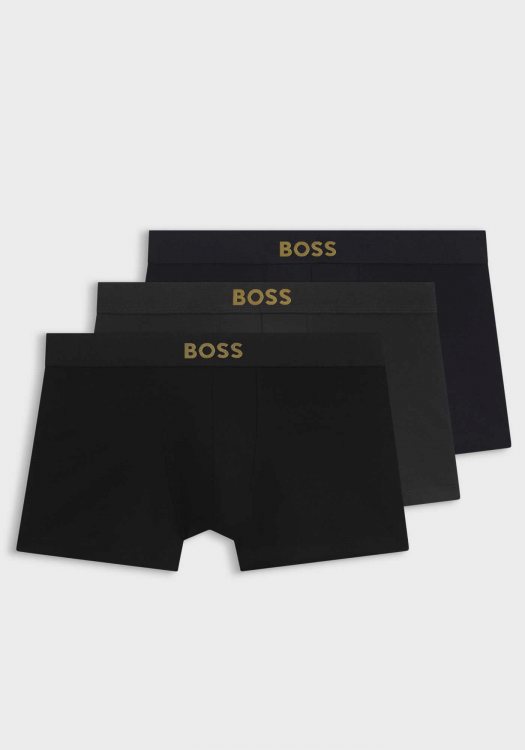 BOSS Pack 3 Trunk 3P Power - 50570030 991 Black