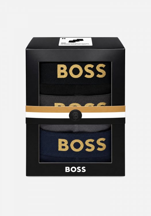 BOSS Pack 3 Trunk 3P Power - 50570030 991 Black
