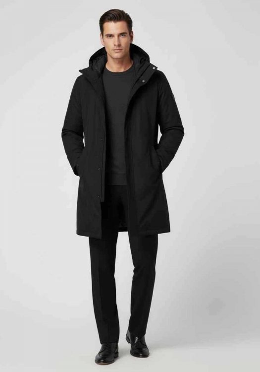 BOSS Πάρκα Hexatech - 50570858 001 Black