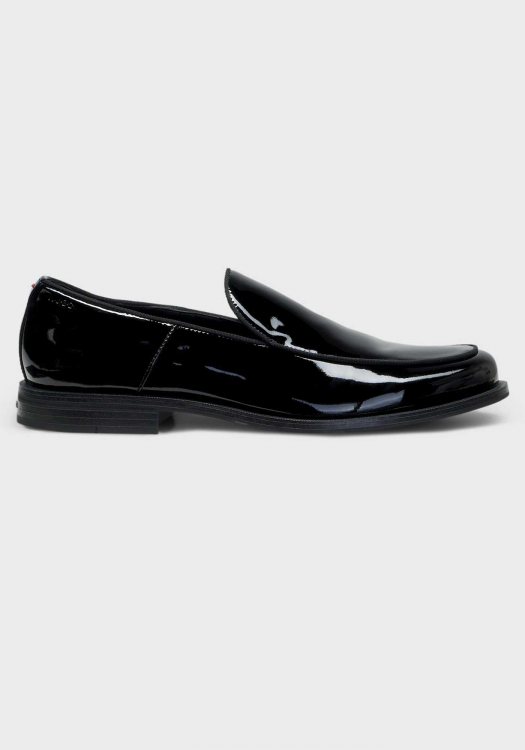 HUGO Δερμάτινα Παπούτσια Varian - 50573071 001 Black