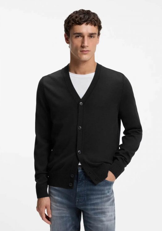 BOSS Ζακέτα Avac CD 1 - 50578024 001 Black