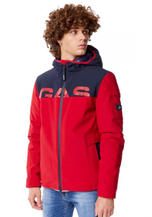 Ανδρικό Racker Jacket σε κανονική γραμμή - Red BC13