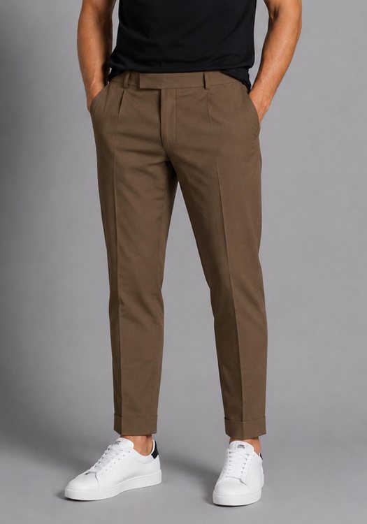 Karl Lagerfeld Παντελόνι Κουστουμιού  Neat - 255080 552037 460 Brown