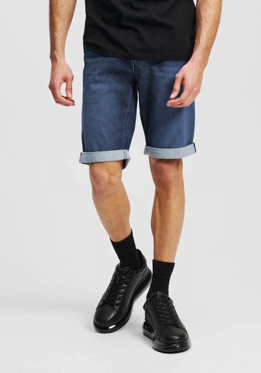 Karl Lagerfeld Jean Βερμούδα της σειράς 5 Pocket - 265820 552833 670 Blue