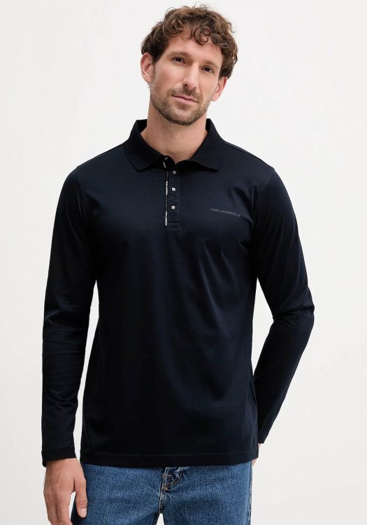 Karl Lagerfeld Polo Μπλούζα της σειράς Polo - 745002 554200 690 Blue