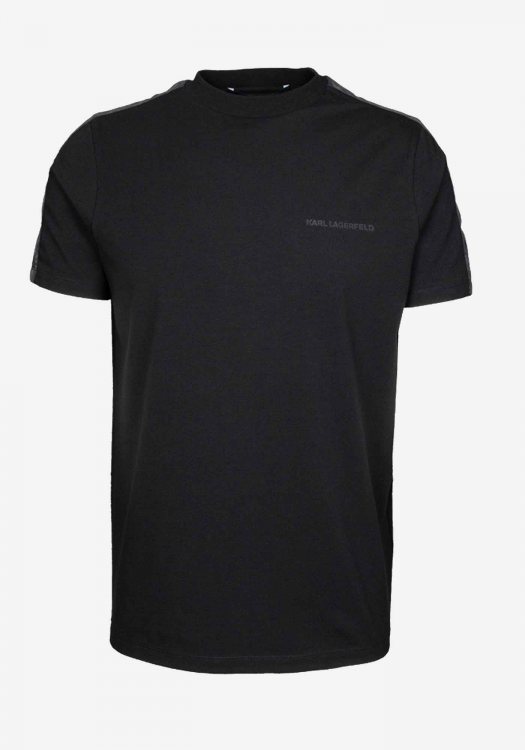 Karl Lagerfeld T Shirt της σειράς Crewneck - 755049 554221 990 Black