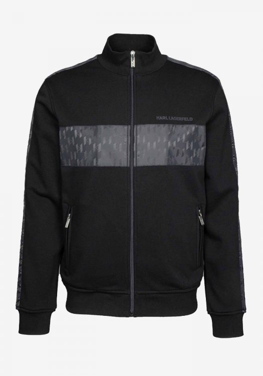 Karl Lagerfeld Ζακέτα της σειράς Sweat Zip - 705035 554910 990 Black