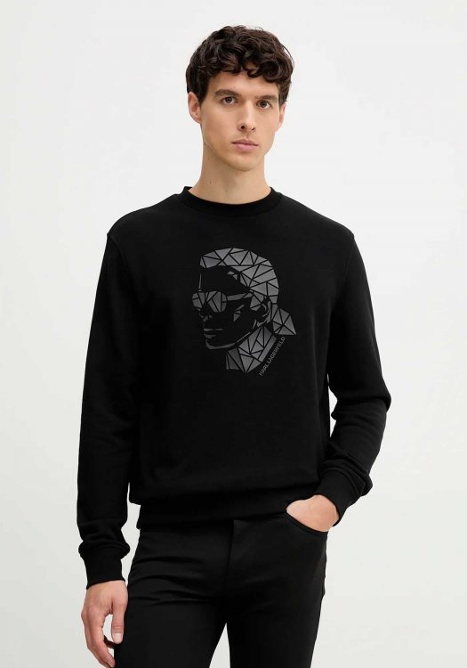 Karl Lagerfeld Hoodie της σειράς Sweat - 705042 554910 990 Black