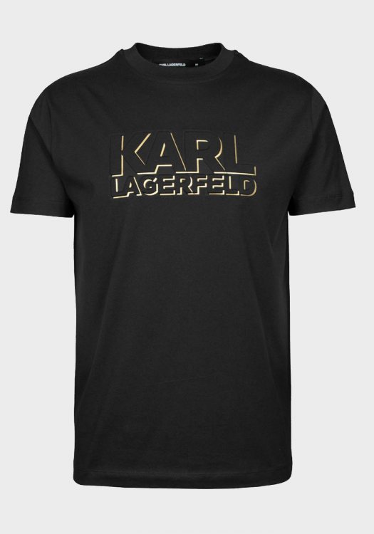 Karl Lagerfeld T Shirt της σειράς Pre - 755060 561241 990 Black