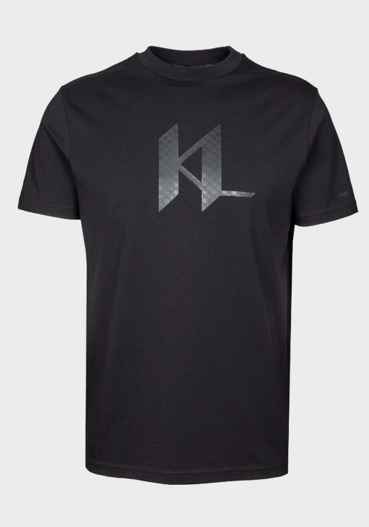 Karl Lagerfeld T Shirt της σειράς Pre - 755072 561252 990 Black