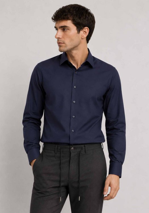Daniel Hechter Πουκάμισο  Dress - 60109 152545 690 Blue