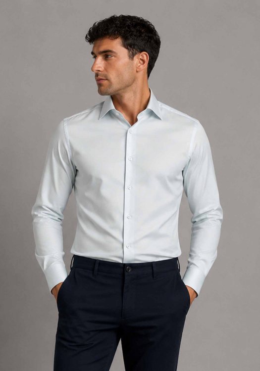 Daniel Hechter Πουκάμισο Kent - 60128 161508 620 Light Blue