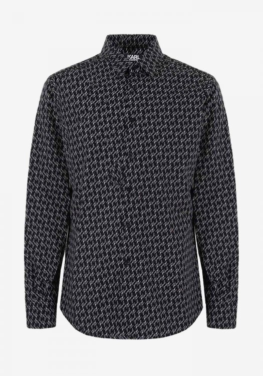 Karl Lagerfeld Πουκάμισο της σειράς Logo - 605000 533678 991 Black