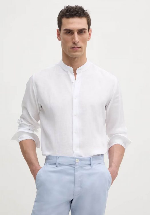 Karl Lagerfeld Shirt της σειράς Linen - 605035 552667 10 White