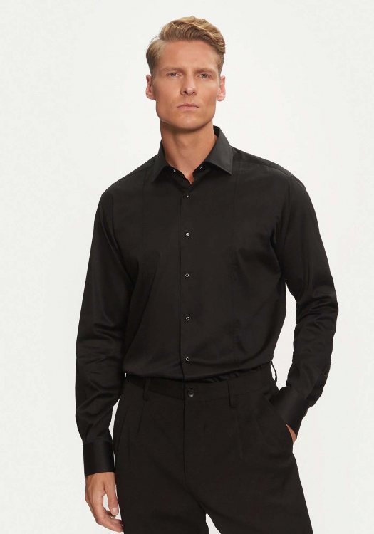 Karl Lagerfeld Shirt της σειράς Formal - 605036 534602 990 Black