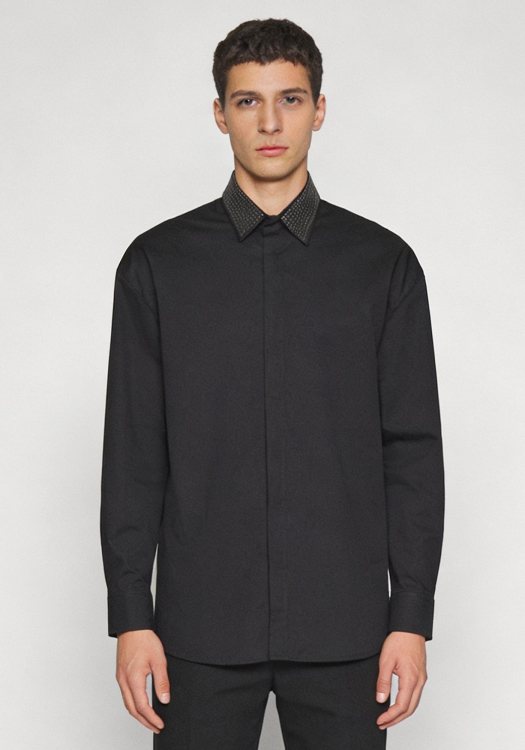 Karl Lagerfeld Πουκάμισο της σειράς Basic - 605989 551671 990 Black