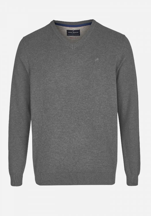 Daniel Hechter Pullover της σειράς VNeck - 65020 192805 910 Grey