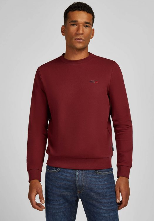 Daniel Hechter Φούτερ της σειράς Sweat Crewneck - 70001 152924 380 Merlot