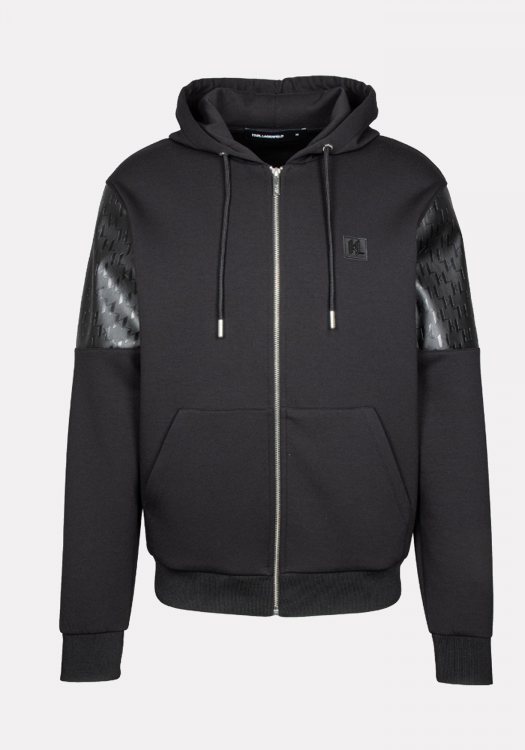 Karl Lagerfeld Ζακέτα της σειράς Sweat Zip - 705037 554902 990 Black