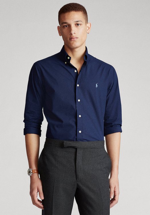 Polo Ralph Lauren Πουκάμισο της σειράς Core Replen - 710867364 001 Navy 