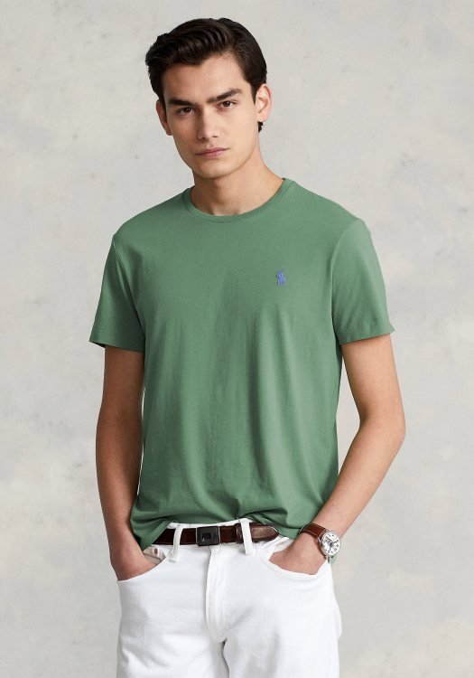 Polo Ralph Lauren Μπλούζα της σειράς Jersey Crewneck - 710671438 265 Green 
