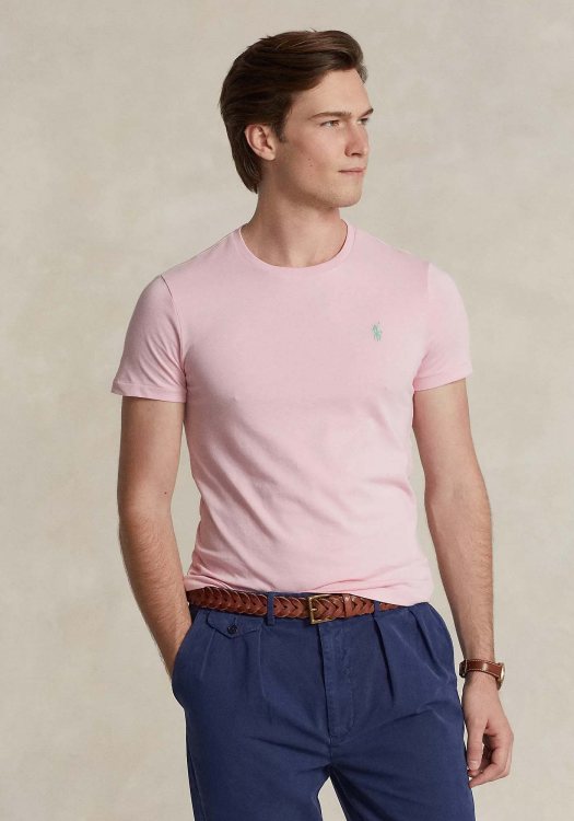 Polo Ralph Lauren Μπλούζα της σειράς Jersey Crewneck - 710671438 357 Garden Pink