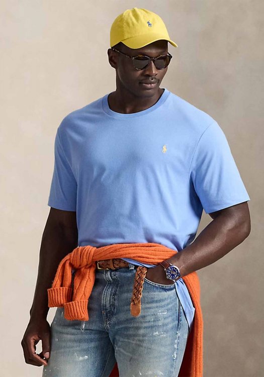 Polo Ralph Lauren Μπλούζα Crewneck - 710671438 454 Bristol Blue