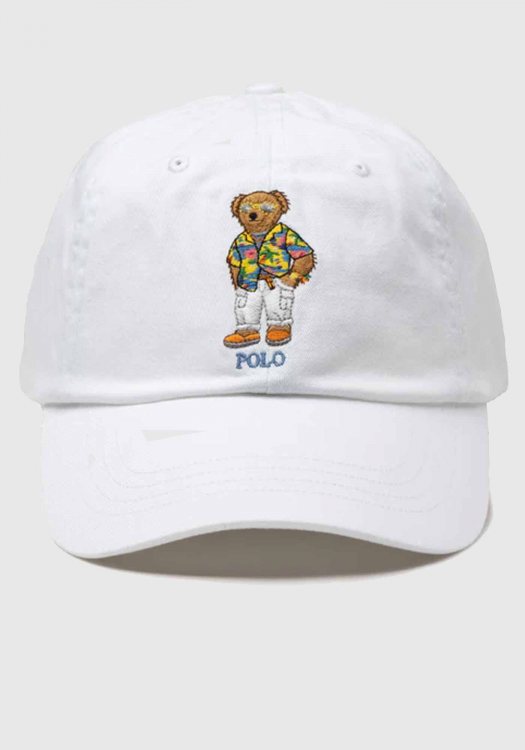 Polo Ralph Lauren Αθλητικό Καπέλο της σειράς Polo Bear - 710706538 002 White