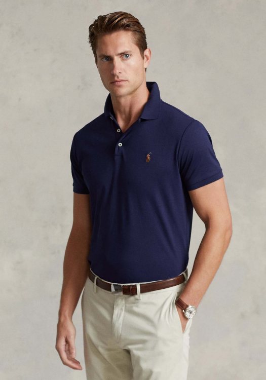 Polo Ralph Lauren Μπλούζα της σειράς Soft Cotton - 710713130 006 Navy