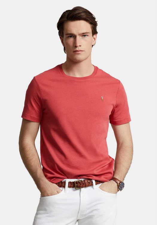 Polo Ralph Lauren Μπλούζα της σειράς Soft Cotton - 710740727 075 Nantucket Red