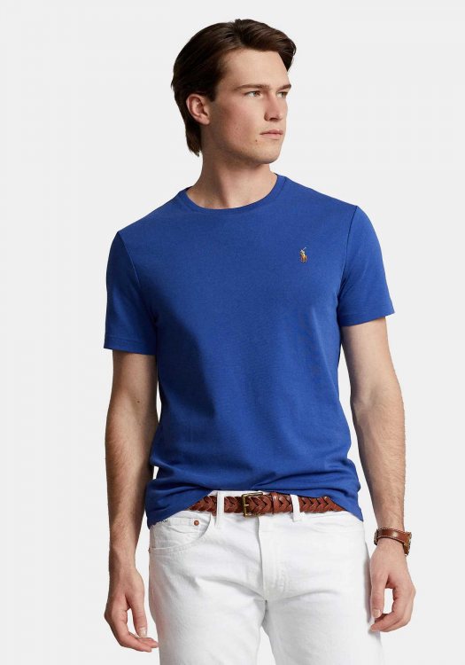 Polo Ralph Lauren Μπλούζα της σειράς Soft Cotton - 710740727 077 Beach Royal