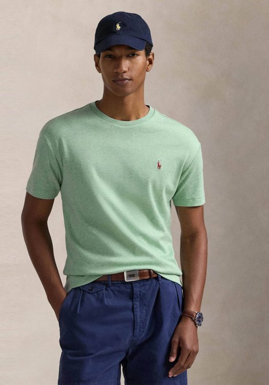  Polo Ralph Lauren Μπλούζα της σειράς Soft Cotton - 710740727 093 Celadon Heather