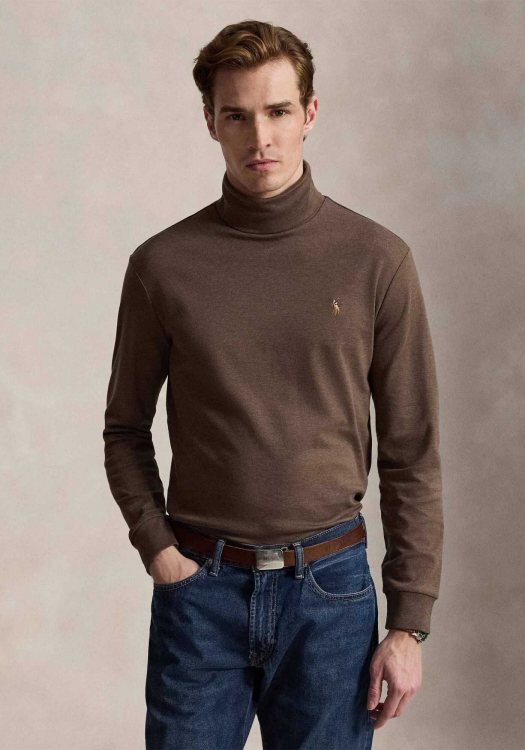 Polo Ralph Lauren Ζιβάγκο  Roll Neck - 710760126 502 Brown