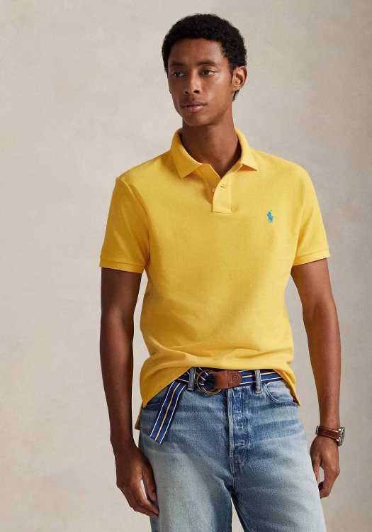 Polo Ralph Lauren Polo Μπλούζα Iconic - 710782592 021 Yellow