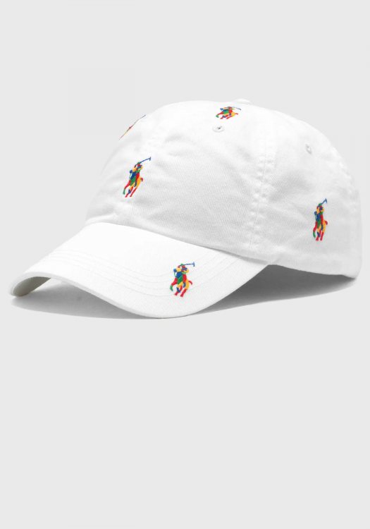 Polo Ralph Lauren Αθλητικό Καπέλο της σειράς Multi Logo Cap - 710805521 001 White