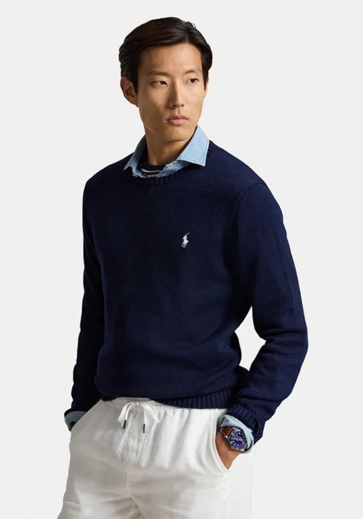 Polo Ralph Lauren Πλεκτή Μπλούζα Jumper - 710810846 503 Blue