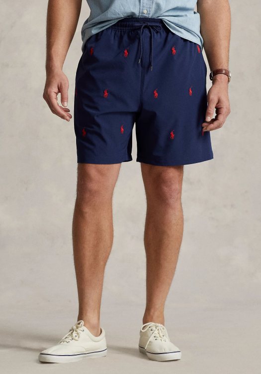 Polo Ralph Lauren Μαγιό της σειράς Traveler - 710835127 001 Newport Navy/Aoe