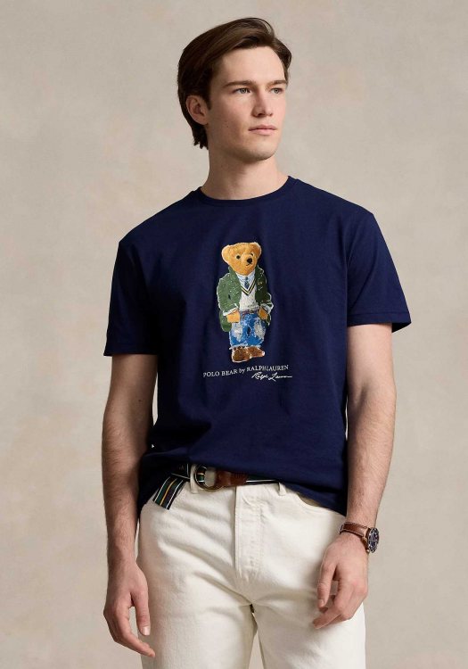 Polo Ralph Lauren Μπλούζα της σειράς Polo Bear - 710854497 034 Newport Navy