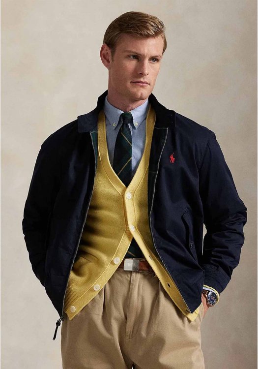 Polo Ralph Lauren Jacket της σειράς Bedford - 710923261 002 Blue