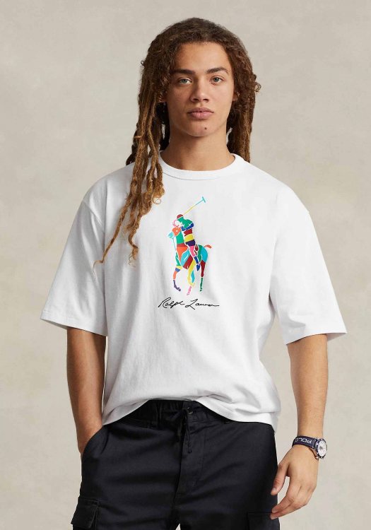 Polo Ralph Lauren Μπλούζα της σειράς Big Pony - 710926611 001 White