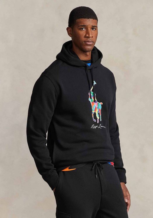 Polo Ralph Lauren Φούτερ της σειράς Big Pony - 710926613 002 Black