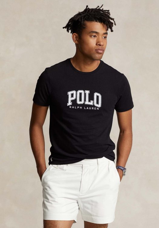 Polo Ralph Lauren Μπλούζα της σειράς Logo Jersey - 710934714 001 Black