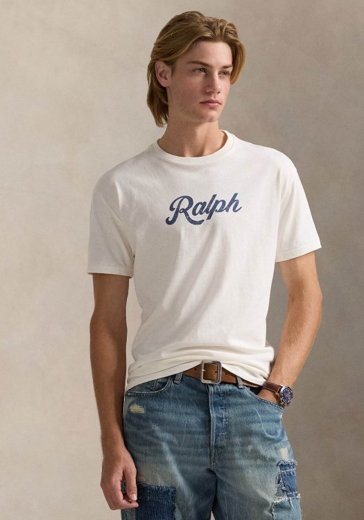 Polo Ralph Lauren Μπλούζα της σειράς Jersey Crewneck - 710936401 002 White