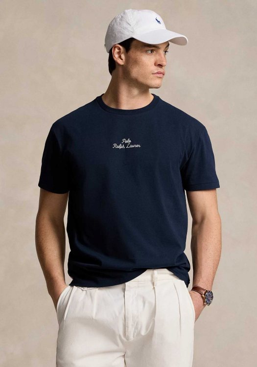 Polo Ralph Lauren Μπλούζα της σειράς Jersey - 710936585 003 Aviator Navy
