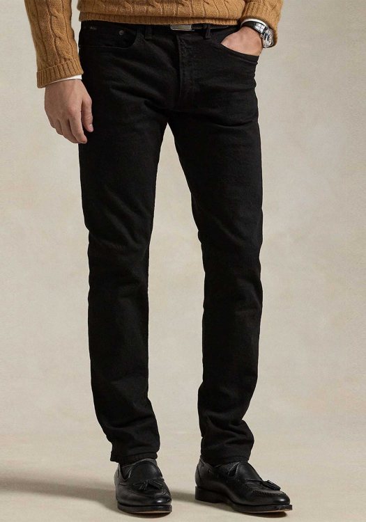 Polo Ralph Lauren Denim Παντελόνι Sullivan - 710956083 001 Black