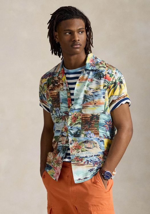 Polo Ralph Lauren Πουκάμισο της σειράς Patchwork - 710966157 001 Multi