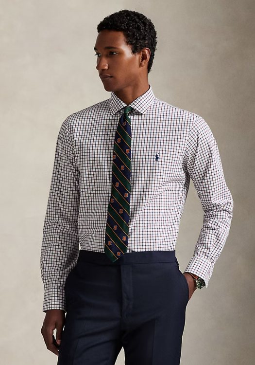 Polo Ralph Lauren Πουκάμισο της σειράς Check - 710974534 009 White Wine